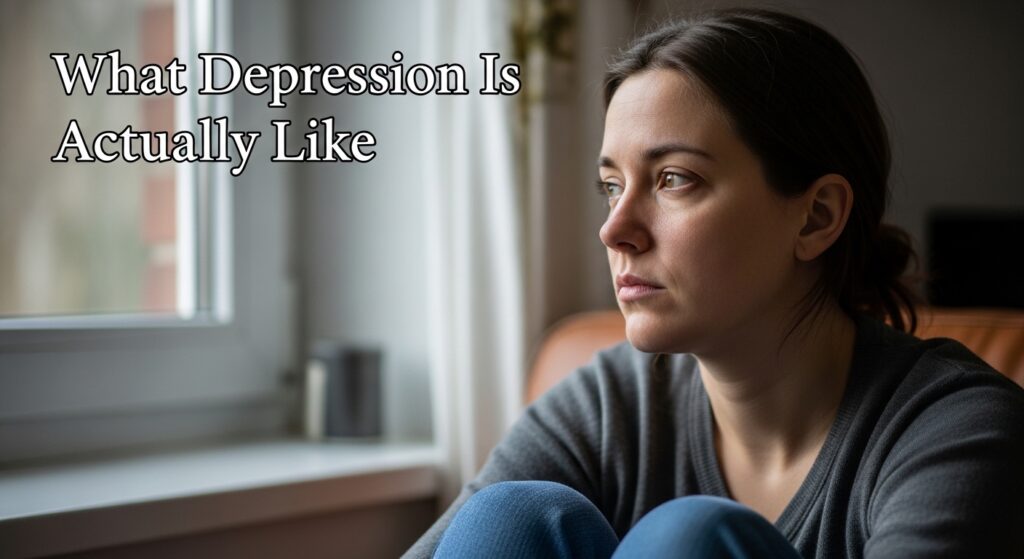What Depression Is Actually Like